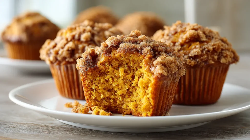 Pumpkin Streusel Muffins