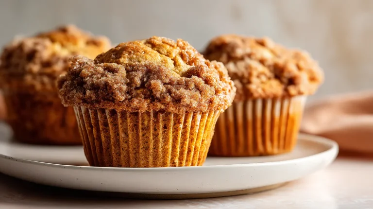 Pumpkin Streusel Muffins