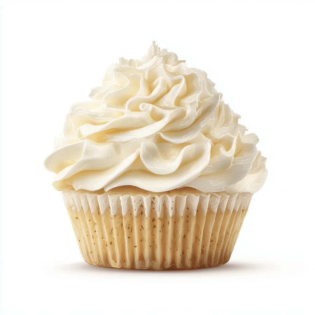 buttercream frosting vector